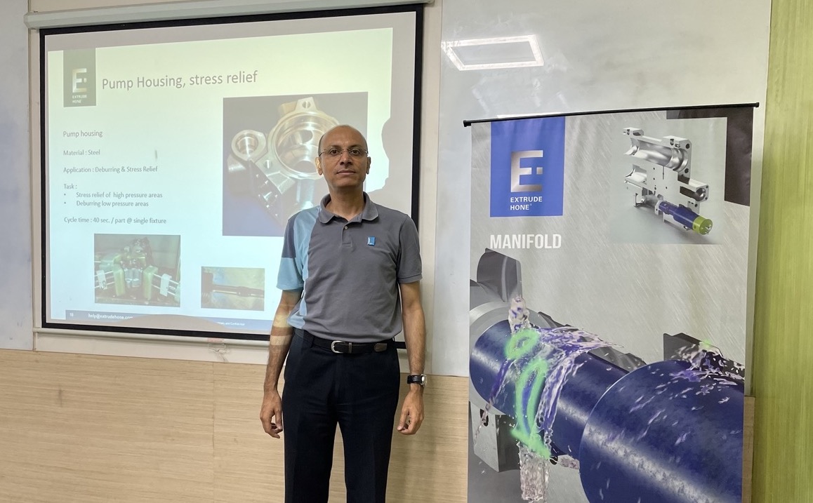 Exctrude Extrude Hone bietet ECM- und TEM-Schulungen auf der IMTMA an